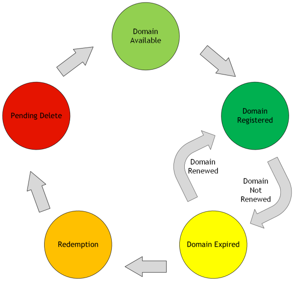 The Domain Life Cycle